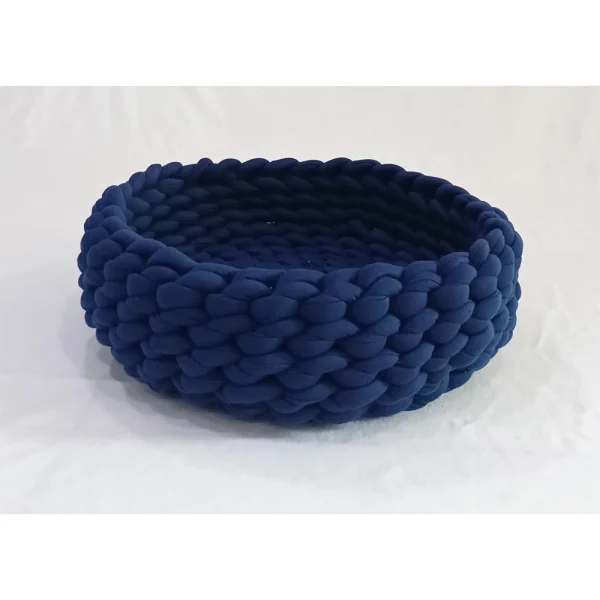 Wholesale Pet Sleep Products Round Dog Bed with Cover Blanket for Pets Cats and Dogs Winter Warm Bed Nest Bulk Export
