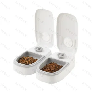 Automatic Pet Feeder Smart Food Dispenser Cat and Dog Timer Stainless Steel Bowl Automatic Dog and Cat Pet Feeding Pet Supplies
