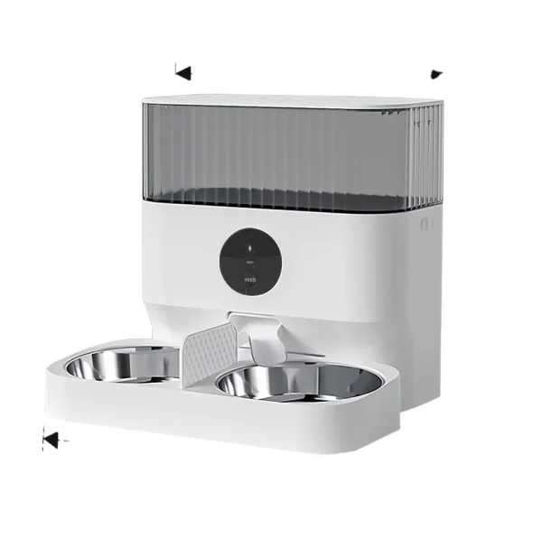 4L Automatic Pet Feeder Cat Food Dispenser Accessories Remote Control Smart WiFi Automatic Feeder Cat and Dog Pet Dry Food