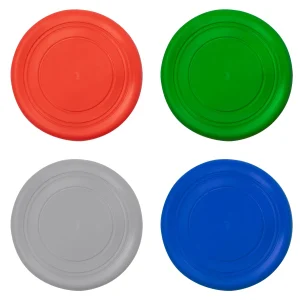 Small Round Frisbee Dog Toy Soft Sustainable Flying Disc Interactive Pet Toy Pet-Friendly Rubber Plastic Carton Packaging