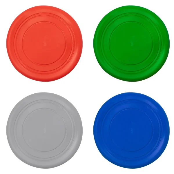 Small Round Frisbee Dog Toy Soft Sustainable Flying Disc Interactive Pet Toy Pet-Friendly Rubber Plastic Carton Packaging