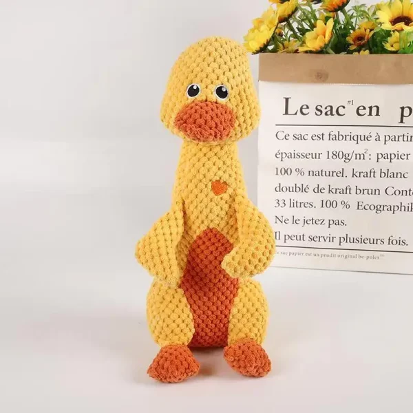Wholesale Manufactory Animal Plush Dog Squeaky Puppy Chew Toys Bite Resistant Pet Toy Dogs Squeaker - Image 5