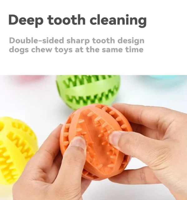 OEM/ODM Toys for Pets Dog Toys Treat Dispenser Toy Pet Manufacturer Magic Rolling Dog Ball Interactive Dog Slow Feeder Chew Ball - Image 3