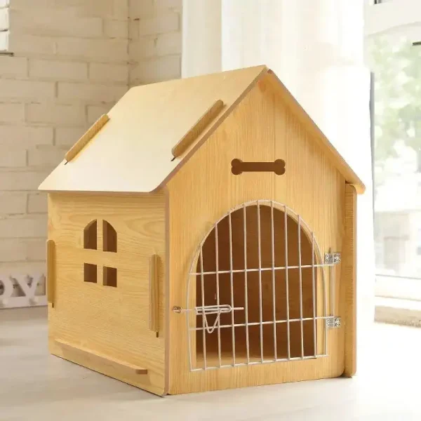 High-Quality Wooden Indoor Dog and Cat Cage: Wholesale Dog Beds for Rest and Relaxation Comfort - Image 4