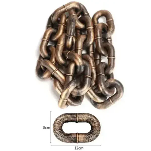Dog Leash Faux Iron Chain Plastic Thick Chain Leash Trendy Fun Pet Supplies Dog Accessories - Image 6