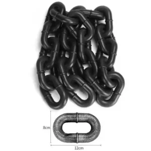 Dog Leash Faux Iron Chain Plastic Thick Chain Leash Trendy Fun Pet Supplies Dog Accessories