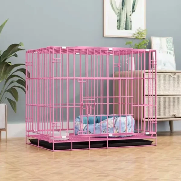 BINSHAN Factory Direct Supply Folding Dog Cage Dog Pet Cage - Image 4