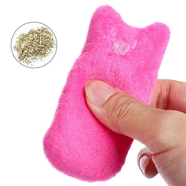 Eco-Friendly Fabric Catnip Toy Cute Animal Shaped Interactive Finger Toys for Playful Cats Lovely Small Animals Pet Toy - Image 5
