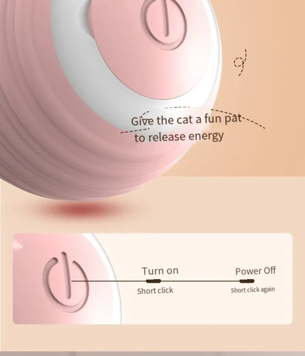 Light up USB Automatic Dog Toys Ball Pet Smart Rolling Ball Gravity Jumping Ball Intelligent Interactive Cat Toy - Image 5