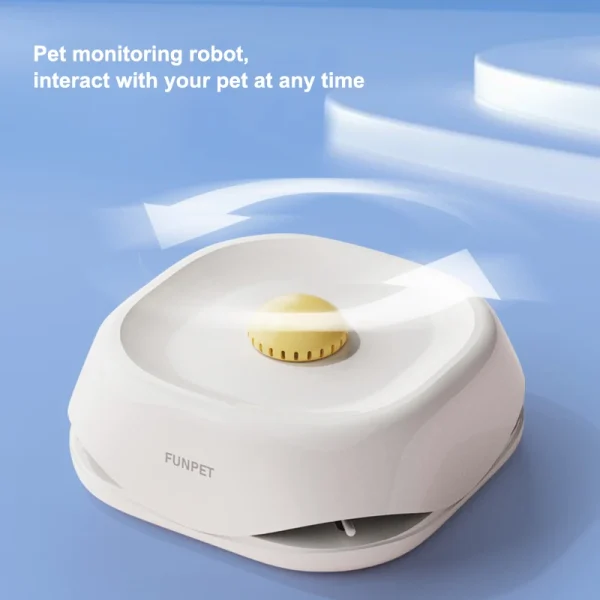 Factory Custom Smart Pet Companion Robot Toy Remote Control Laser Smart Interactive Cat Toy USB Automatic Movement Dog Toy - Image 6