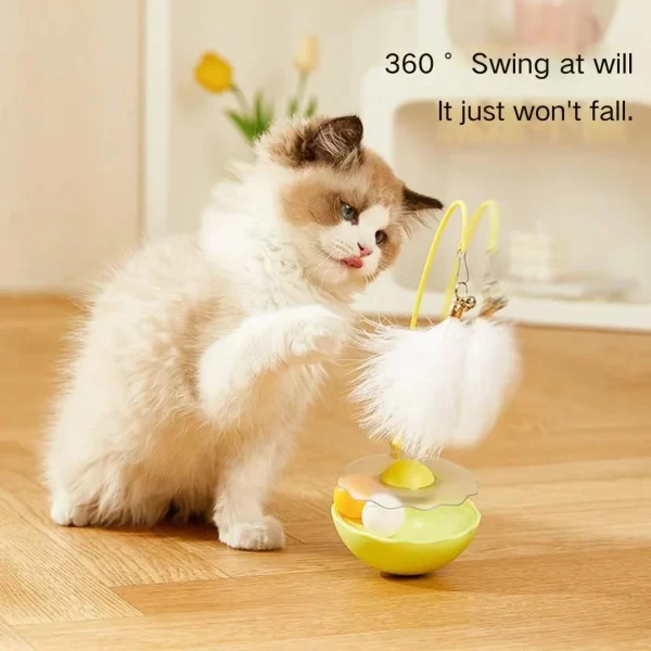 Feathers Pet Stick Funny Removable Combination Supplies Catnip Funny Tumbler Cat Pet Toys - Image 2