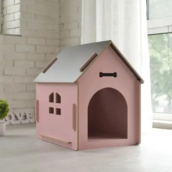 High-Quality Wooden Indoor Dog and Cat Cage: Wholesale Dog Beds for Rest and Relaxation Comfort - Image 6