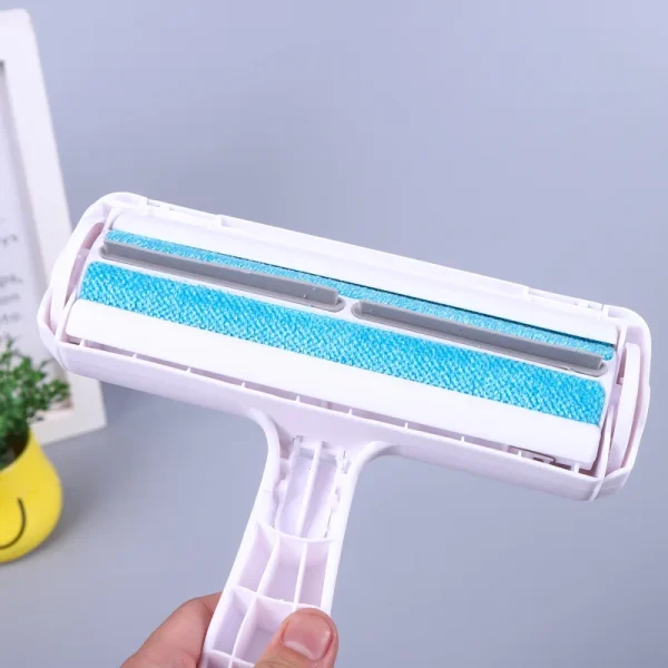 Factory Wholesale  Pet Grooming Products Two-way Reusable Cat Pet Hair Remover Roller Sticker Pet Remover Brush - Image 4