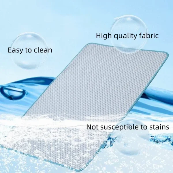 Wholesale Summer Cool Pet Bed Breathable Ice Silk Cat Nest and Summer Cool Dog Mat - Image 4