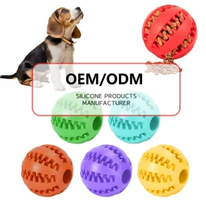 OEM/ODM Toys for Pets Dog Toys Treat Dispenser Toy Pet Manufacturer Magic Rolling Dog Ball Interactive Dog Slow Feeder Chew Ball