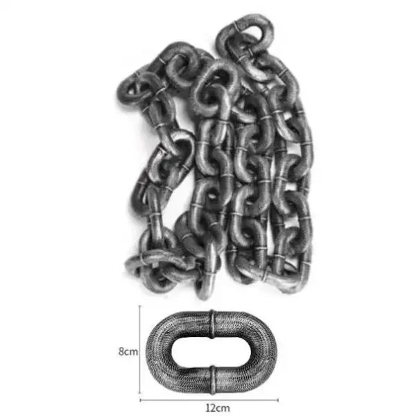 Dog Leash Faux Iron Chain Plastic Thick Chain Leash Trendy Fun Pet Supplies Dog Accessories - Image 2