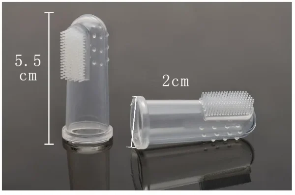 Dog Toothbrush Pet Finger Toothbrush Dog Toy Silicone Dog and Cat Grooming Teeth Cleaning Pet Supplies - Image 4
