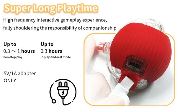 Interactive Toys Training Self-moving Catnip Toys for Cat Electric Pet Ball Automatic Rolling Ball Smart Cat Toys - Image 4