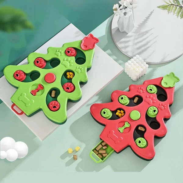 IQ Boosting Interactive Slow Feed Bowl Pet Training Game Puzzle Feeder Dog Intelligence Toy - Image 3