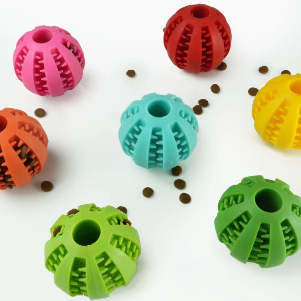 OEM/ODM Toys for Pets Dog Toys Treat Dispenser Toy Pet Manufacturer Magic Rolling Dog Ball Interactive Dog Slow Feeder Chew Ball - Image 2