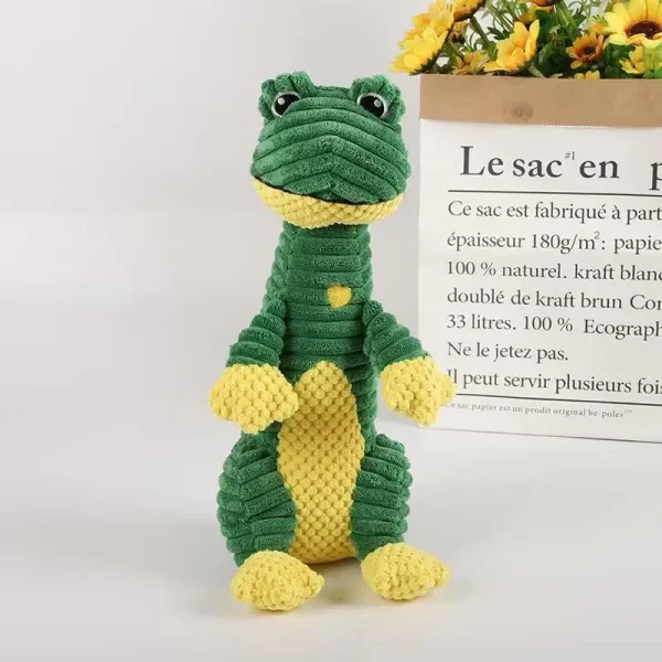 Wholesale Manufactory Animal Plush Dog Squeaky Puppy Chew Toys Bite Resistant Pet Toy Dogs Squeaker - Image 6