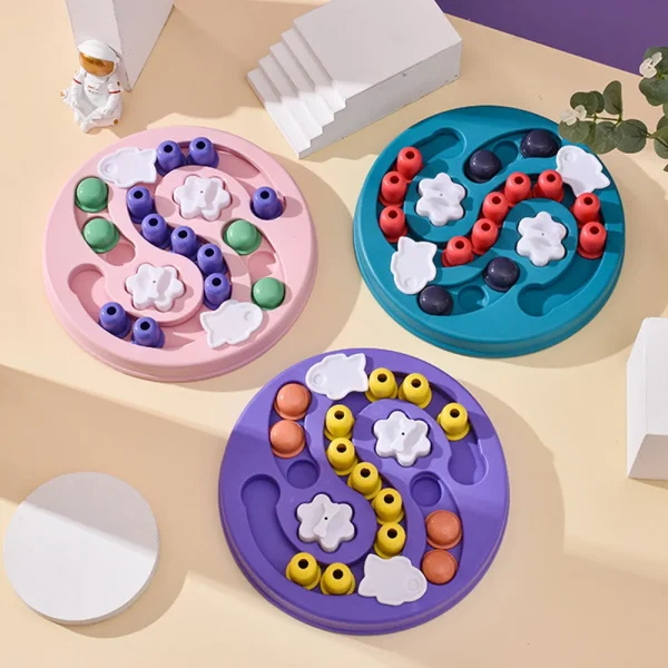 IQ Boosting Interactive Slow Feed Bowl Pet Training Game Puzzle Feeder Dog Intelligence Toy - Image 4