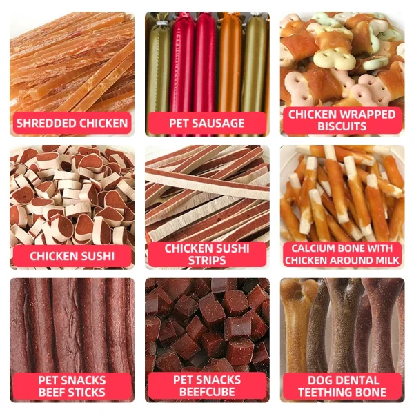 Wholesale Healthy Nutrition Dog Food High Crude Protein Dog Treat Pet Snacks Chicken Wrapped Biscuits Dog Snack - Image 2