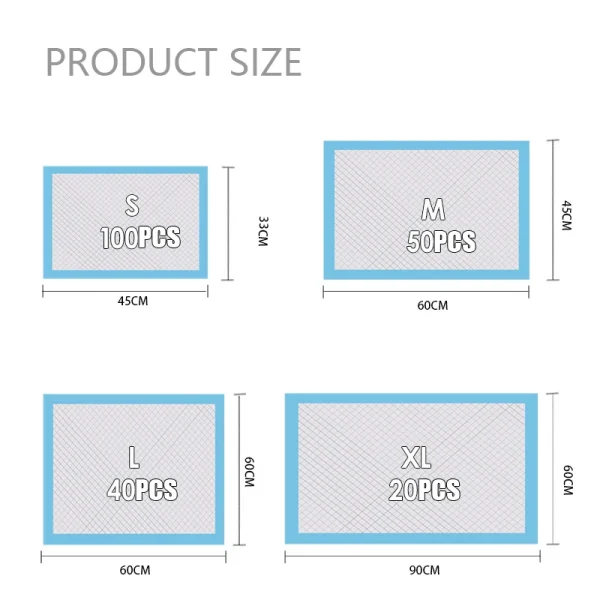 Factory Direct Supply Luxury 6 Layer Disposable Puppy Pet Dog Training Pee Pad - Image 2