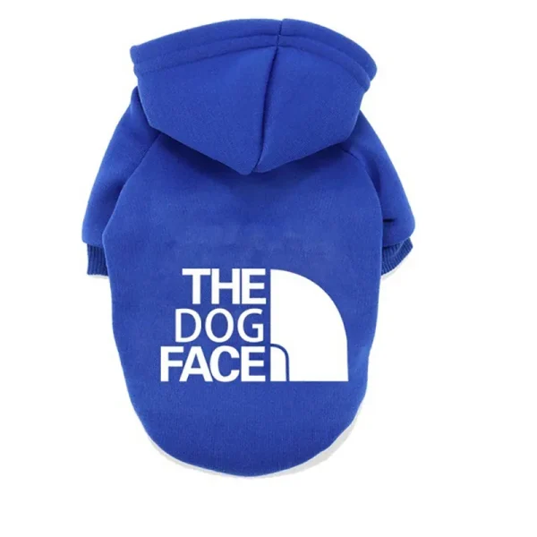 Manufacturer New Design Fashion Luxury Branded XL Owner the Dog Face Coat Vest Hoodie Winter Dog Clothes for Puppy - Image 4