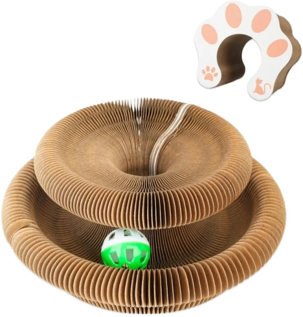 Hot Sale Magic Organ Cat Scratching Board Folded Cat Grinding Scratch Toys