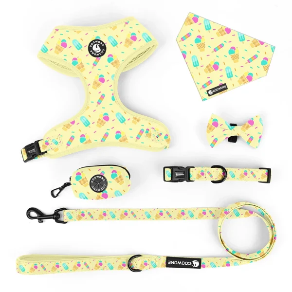 Harness Dog Leash and Collar Christmas Low MOQ Dog Harness Set Match Print Blanket Pet Supplies and Dog Accessories - Image 6