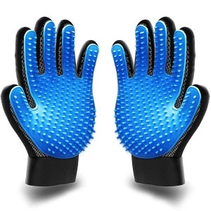 Dog Cat Bath Brush Fur Glove Bathing Gloves Shower Massage Brush Pet Supplies Pet Grooming Gloves