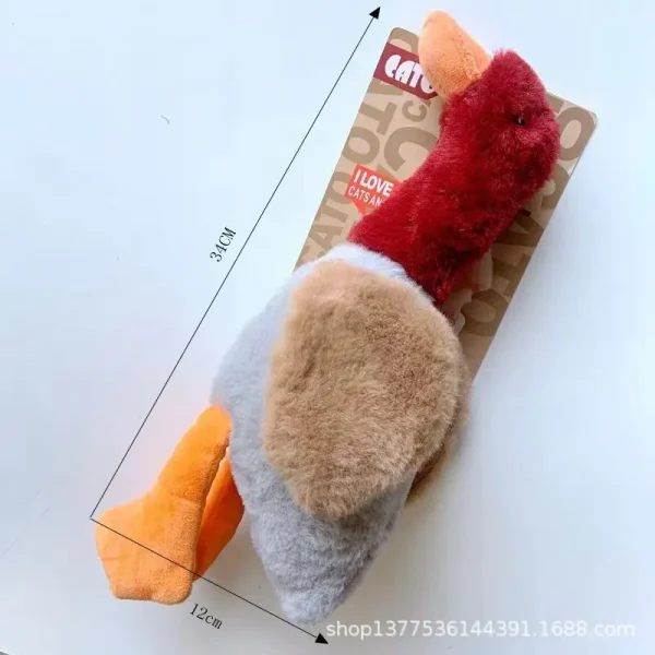 Hot Selling Eco Friendly Customized Durable Pet Chew Toys Plush Squeaky Cat Dog Toys - Image 4